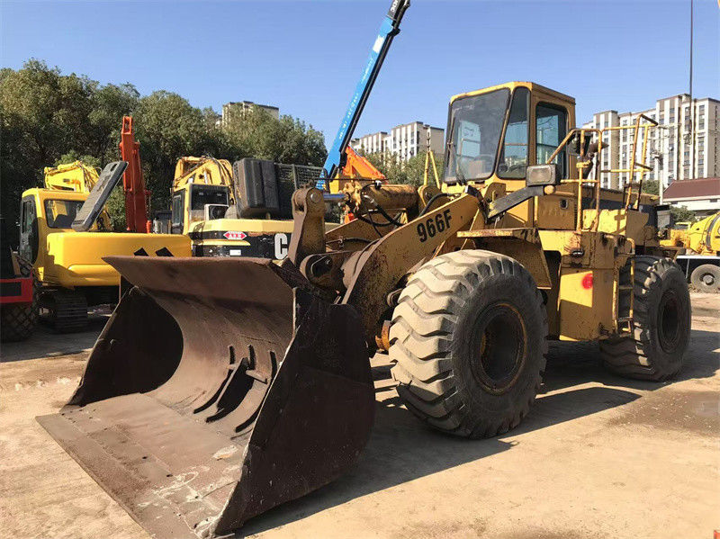 Original Paint Used CAT 966F Wheel Loader Secondhand Caterpillar CAT 966 Front Loader