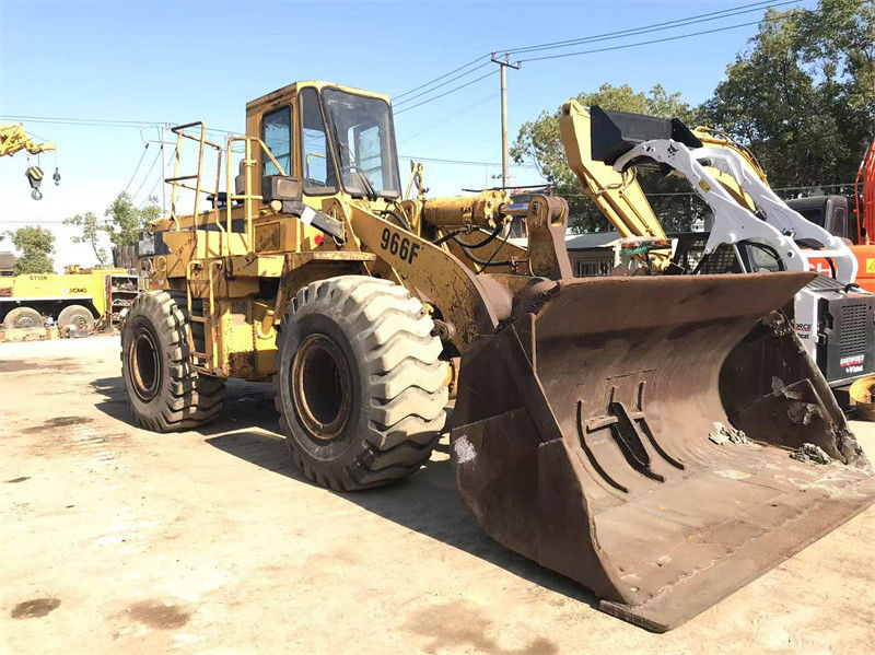 Original Paint Used CAT 966F Wheel Loader Secondhand Caterpillar CAT 966 Front Loader