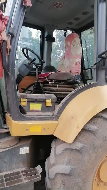 Origin Used SDLG B877 Backhoe Loader with split bucket Second Hand SDLG Wheel Backhoe Loader