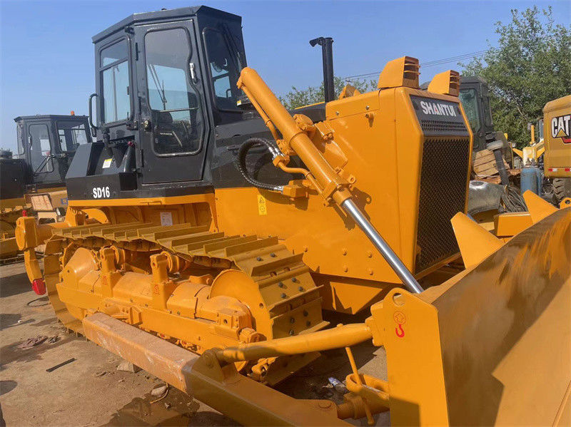 China Used SHANTUI SD16 Bulldozer Second Hand Dozer Tractor Ready To Work