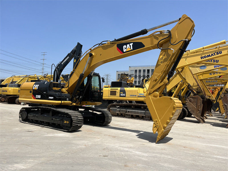 Good condition 20 tons medium excavator used caterpillar 320d excavator for sale