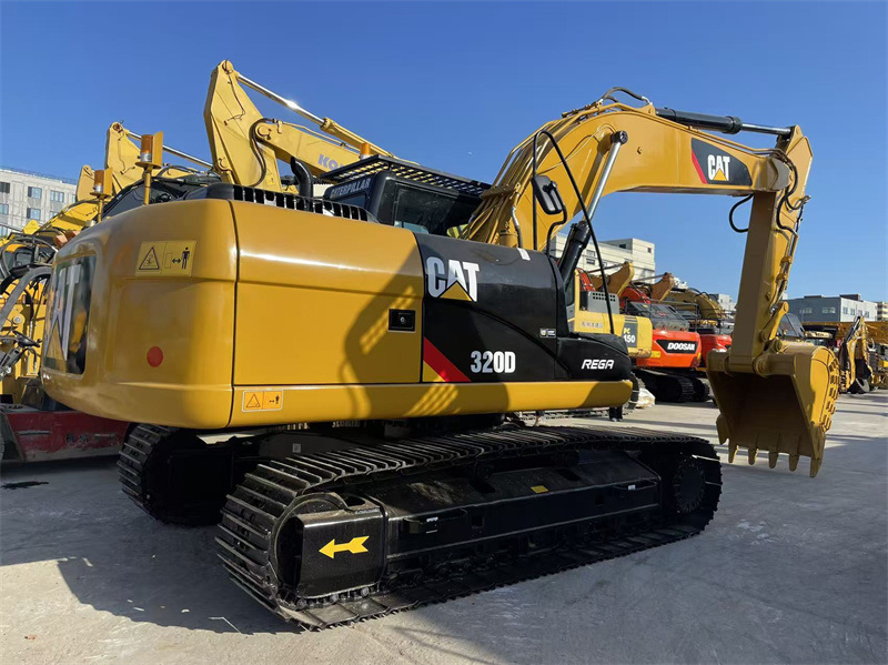 20 ton Used CAT 320D Excavator Second hand Caterpillar excavator with Low working hours
