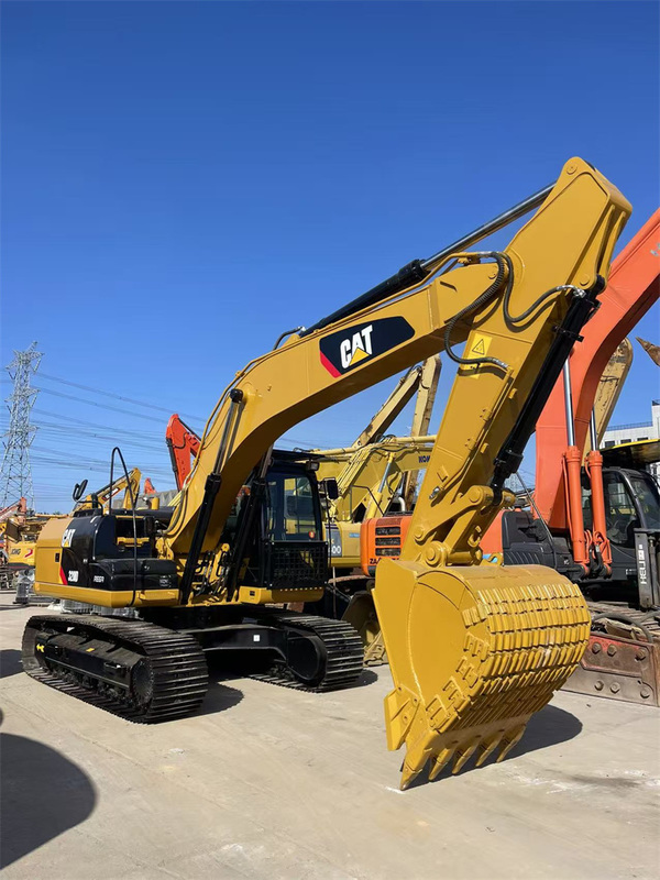 20 ton Used CAT 320D Excavator Second hand Caterpillar excavator with Low working hours