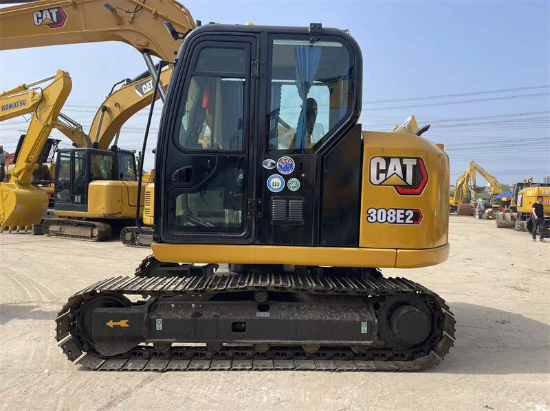 Used Caterpillar Excavator 308E2 Mini Hydraulic Excavator Designed For Low Operating Costs And In Various Applications