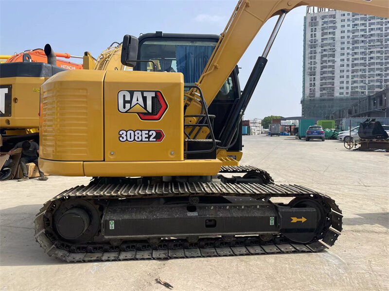 Used Caterpillar Excavator 308E2 Mini Hydraulic Excavator Designed For Low Operating Costs And In Various Applications