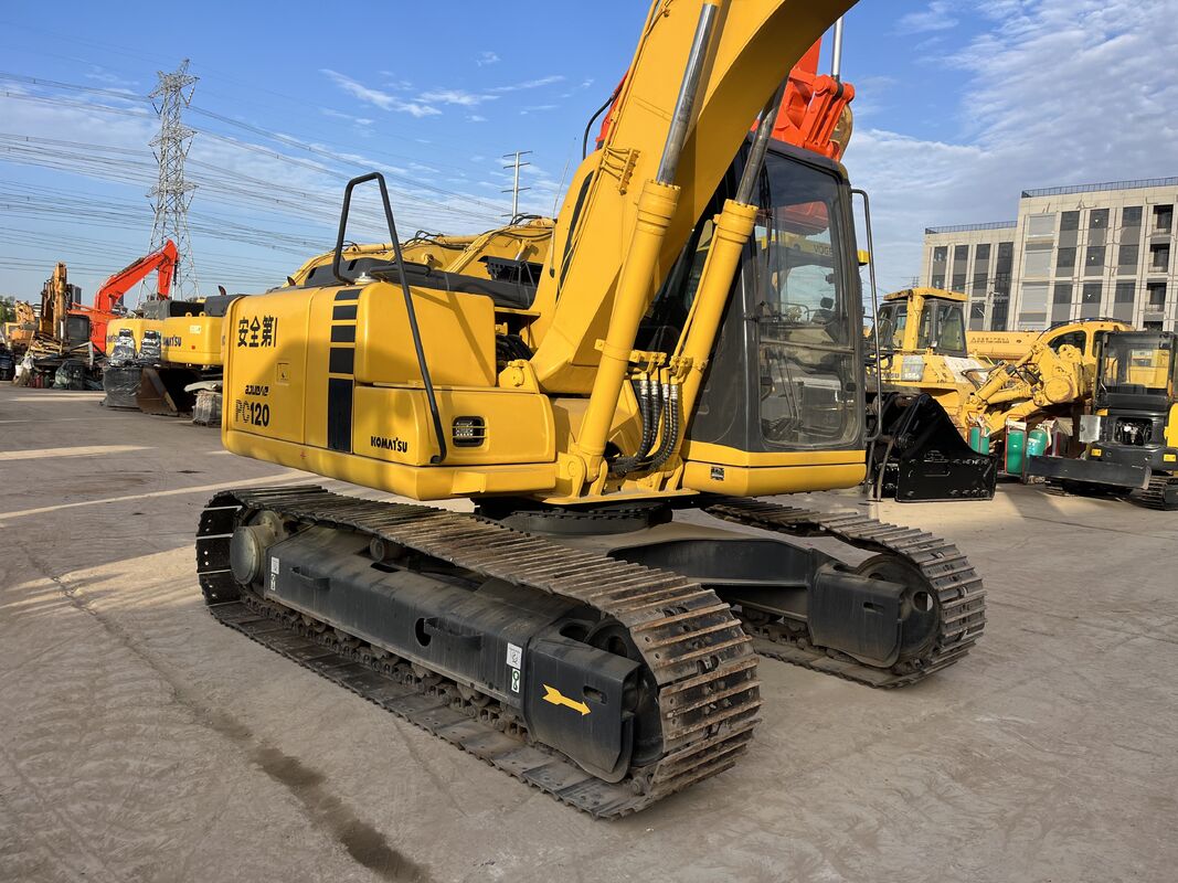 Used Komatsu PC120-6 Hydraulic Excavator 12 Ton 2015 Model for Construction