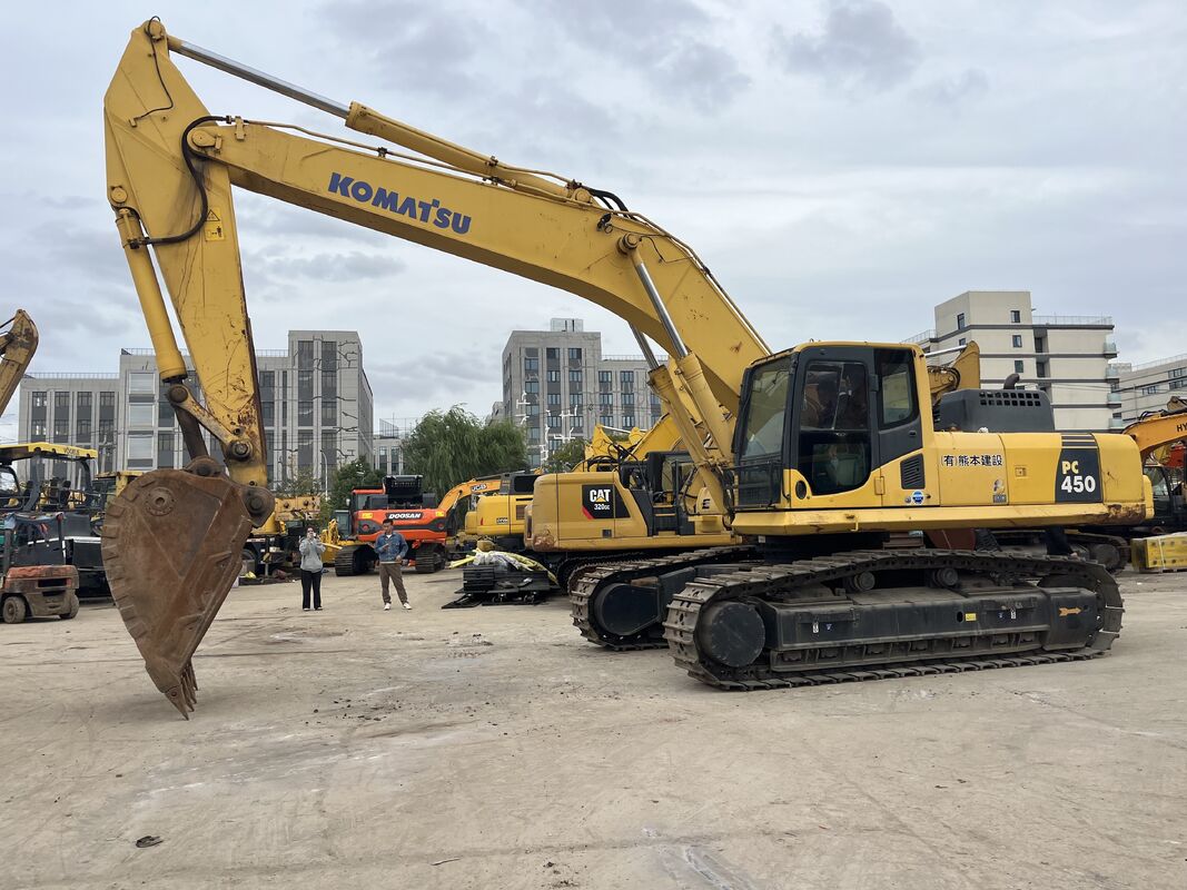 Large 45 Ton Used Komatsu PC450-8 Hydraulic Crawler Excavator with Tier 3 Emission and 257 KW Engine