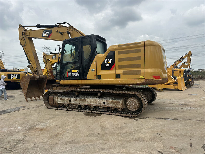 Used Caterpillar Excavator 320 Featuring Strong Digging Force for Earthmoving and Construction Work