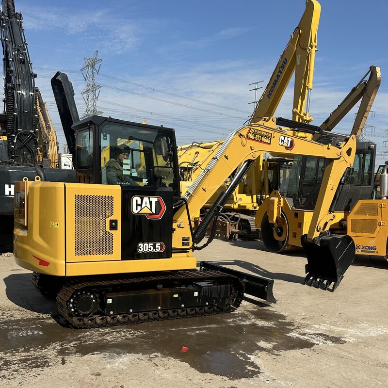 Brand New CAT 305.5 Excavator 5.5 ton Caterpillar 305.5 Mini Crawler Excavators