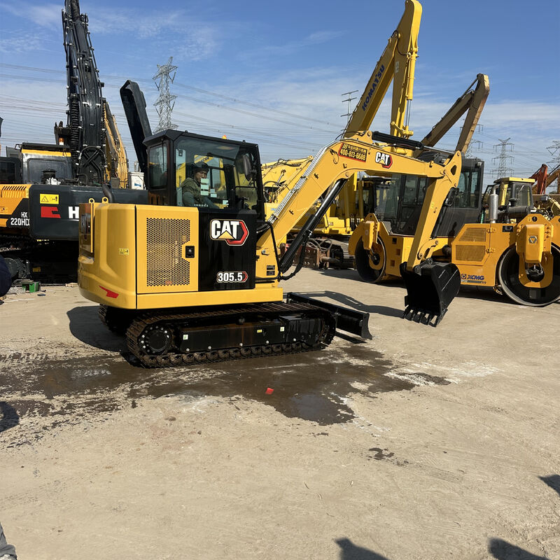 2024 CAT 305 5E Mini Excavator Only 5 2 Hours Like New Ultra Low Hour Compact Digger