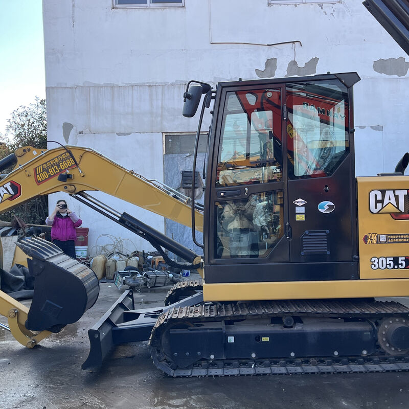 2024 CAT 305 5E Mini Excavator Only 5 2 Hours Like New Ultra Low Hour Compact Digger