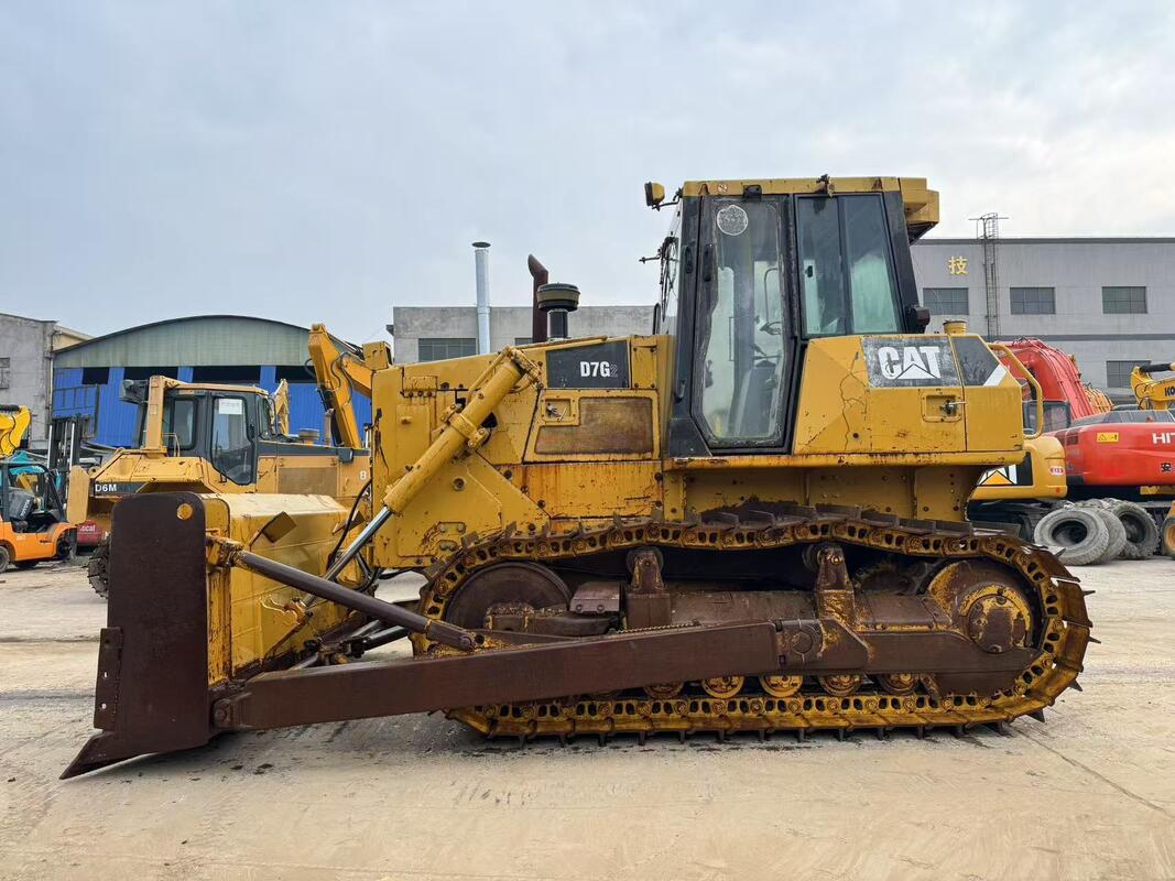 Heavy Duty Used CAT D7G Bulldozer with Stable Blade Control and Excellent Balance Suitable for Tough Construction and Earthmoving Jobs