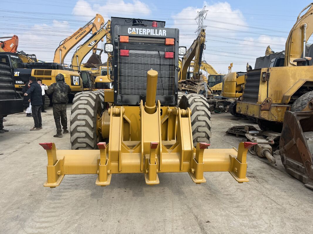 Used CAT 140K Motor Grader Equipped with Ergonomic Cab and Intuitive Controls Enhancing Operator Productivity and Reducing Effort