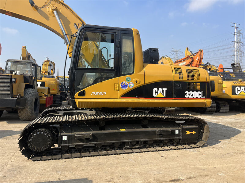 High performance mining and quarrying machinery used Cat 320CL excavator for sale