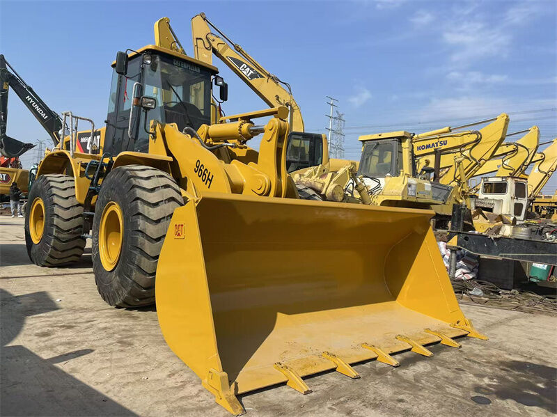 Used CAT 966H Wheel Loader with Weichai Engine 23698kgs Operating Weight and 4.0m3 Bucket Capacity
