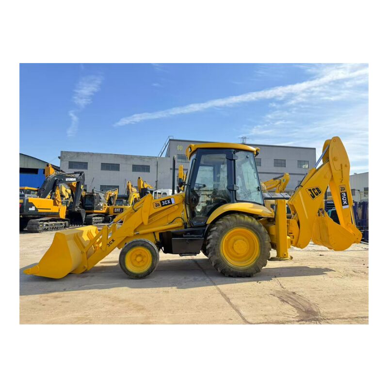 Used JCB 3CX Backhoe Loader with 1.1m3 Bucket Capacity, 81kw Power, and One Year Warranty