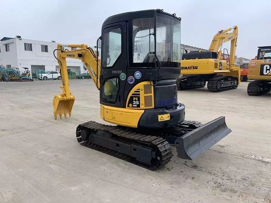 Mini Used Japan Excavator PC35MR-2 Used Komatsu Excavator PC35