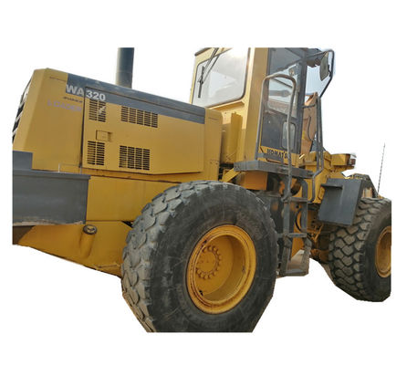 Komatsu WA320 Used Wheel Loader 14000KG Earth Moving WA320-3