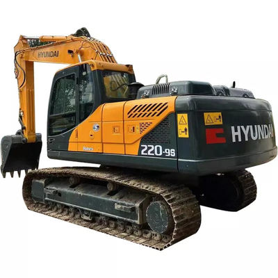220lc-9s Used Hyundai Excavator Made In Korea 22 Tons Crawler Excavators