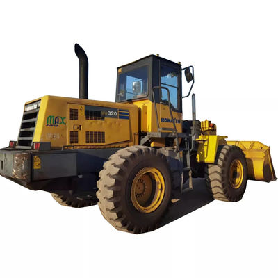 Used Komatsu Wa320 Loader 13 Tons Large Wheel Loader