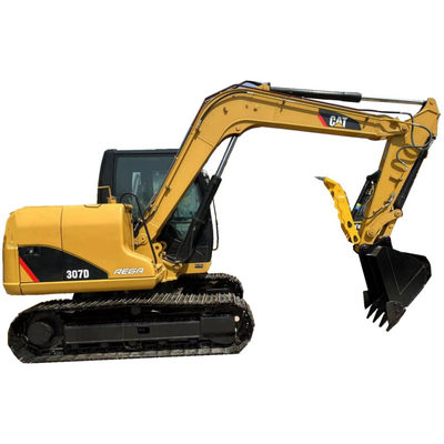 Used Caterpillar 307D Excavator 7 Ton Mini Cat Excavator 307