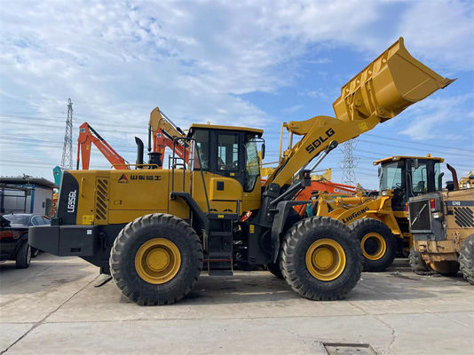 China Origin SDLG LG956L Used Wheel Loader With 17000 - 17250Kg Front End Loader
