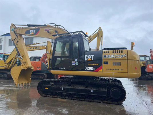 Used CAT 320D Crawler Excavator 20 Ton For Large Construction Projects