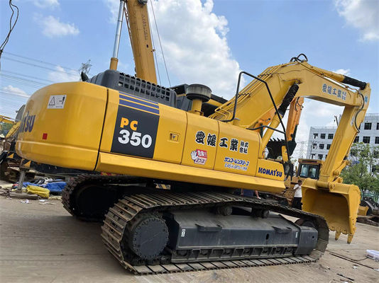 35 Ton Original Used Japan Crawler Excavator Komatsu PC350 Large Excavator