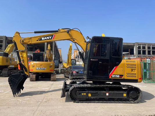 Used Sany SY75C Excavator Mini 7.5 Tons Sany Excavator