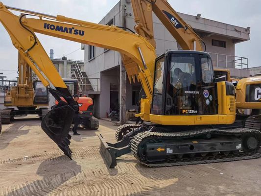 Used Japan Komatsu PC128US Excavator Secondhand Komatsu PC128 Construction Machinery