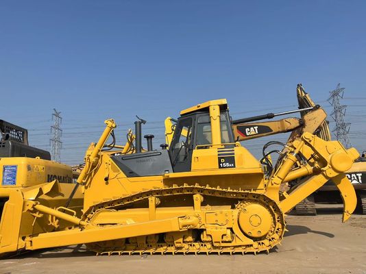 Used Komatsu D155AX-5 Crawler Tractor Komatsu D155A Bulldozer Machinery