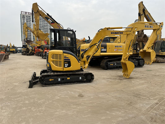 Used Komatsu PC50MR-2 Mini Excavator 5 Ton Used Japan Excavator Komatsu PC50