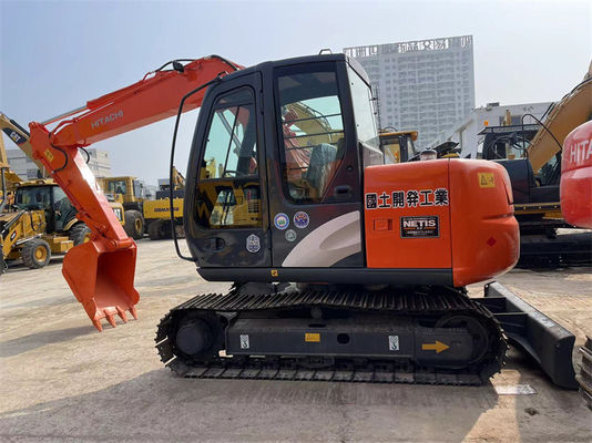 7 Ton Used Hitachi ZX70 Mini Excavator Mining Excavator With Blade