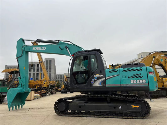 Japan Used Kobelco SK200-8 Excavator 20 Ton Kobelco Mining Digger