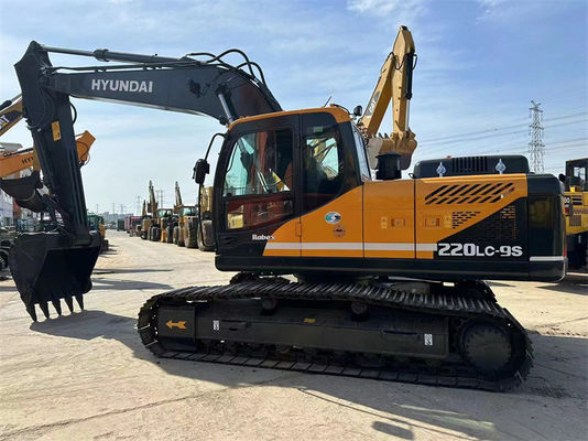 Used Hyundai R220LC-9S Excavator 22 Ton Korea Used Hyundai 220 Mining Digger