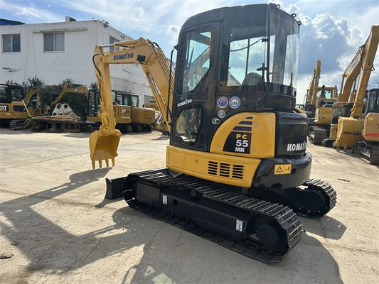 Used Japan Komatsu PC55 Excavator PC55MR PC55MR-2 Mini Digger