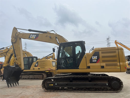 Used CAT 320 Excavator 6 Cylinder Second Hand Caterpillar 320 Excavator