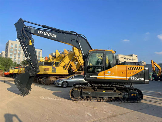 22 Ton Used Hyundai R220LC-9S Excavator Hyundai 220 Mining Digger
