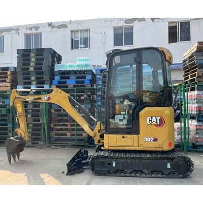 Original Used CAT 302E Mini Digger Caterpillar 302 Mini Crawler Excavators
