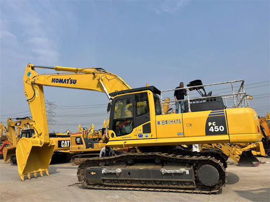 Original Used Excavator 45 Ton Komatsu PC450-8 Large Excavator