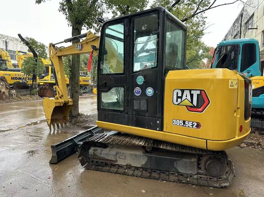 5.5 Ton Used CAT 305.5E Caterpillar 305.5 Mini Crawler Excavators