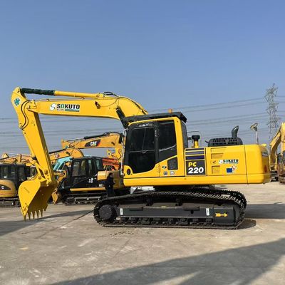Excellent Condition Komatsu PC220 8 Excavator With Top Security 22Tons