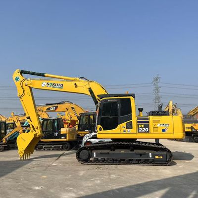 2022 Year Japan Made Komatsu PC220 Crawler Excavator Medium Construction Machine