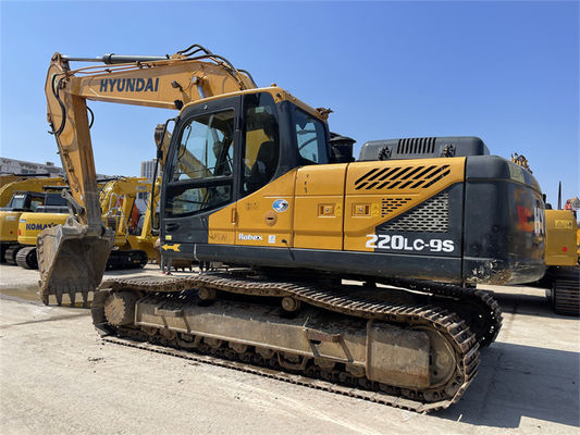 Original Paint Korea Used Hyundai R220LC-9S Excavator Hyundai 220 Crawler Digger