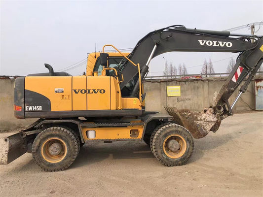 High Quality Original Used Excavator Volvo 145B Wheel Excavator
