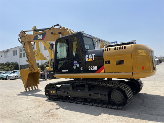 Good condition 20 tons medium excavator used caterpillar 320d excavator for sale