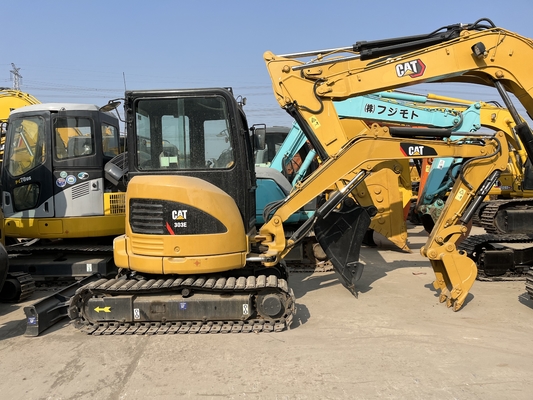 Used CAT 303E Mini Digger 3 Ton Caterpillar 303 Mini Crawler Excavators