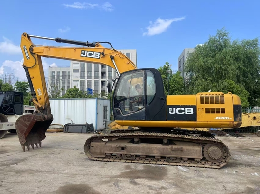 Used JCB JS220LC Excavator - 22 Ton Hydraulic Machine with 129Kw Engine
