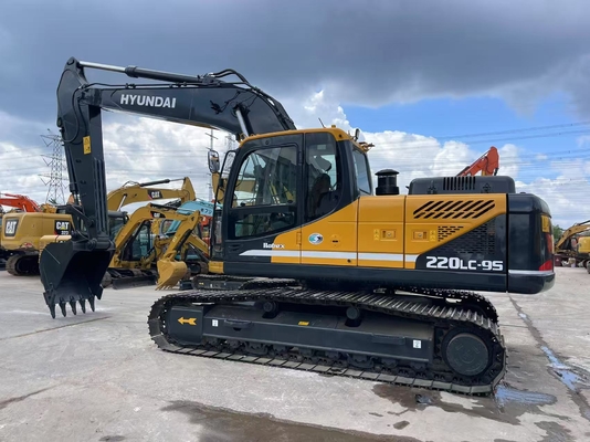 Used Hyundai R220LC-9S Excavator 22T Crawler 1.2m3 Bucket