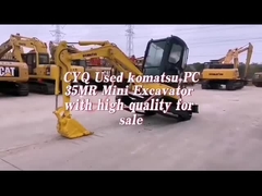 used Komatsu PC35MR excavator